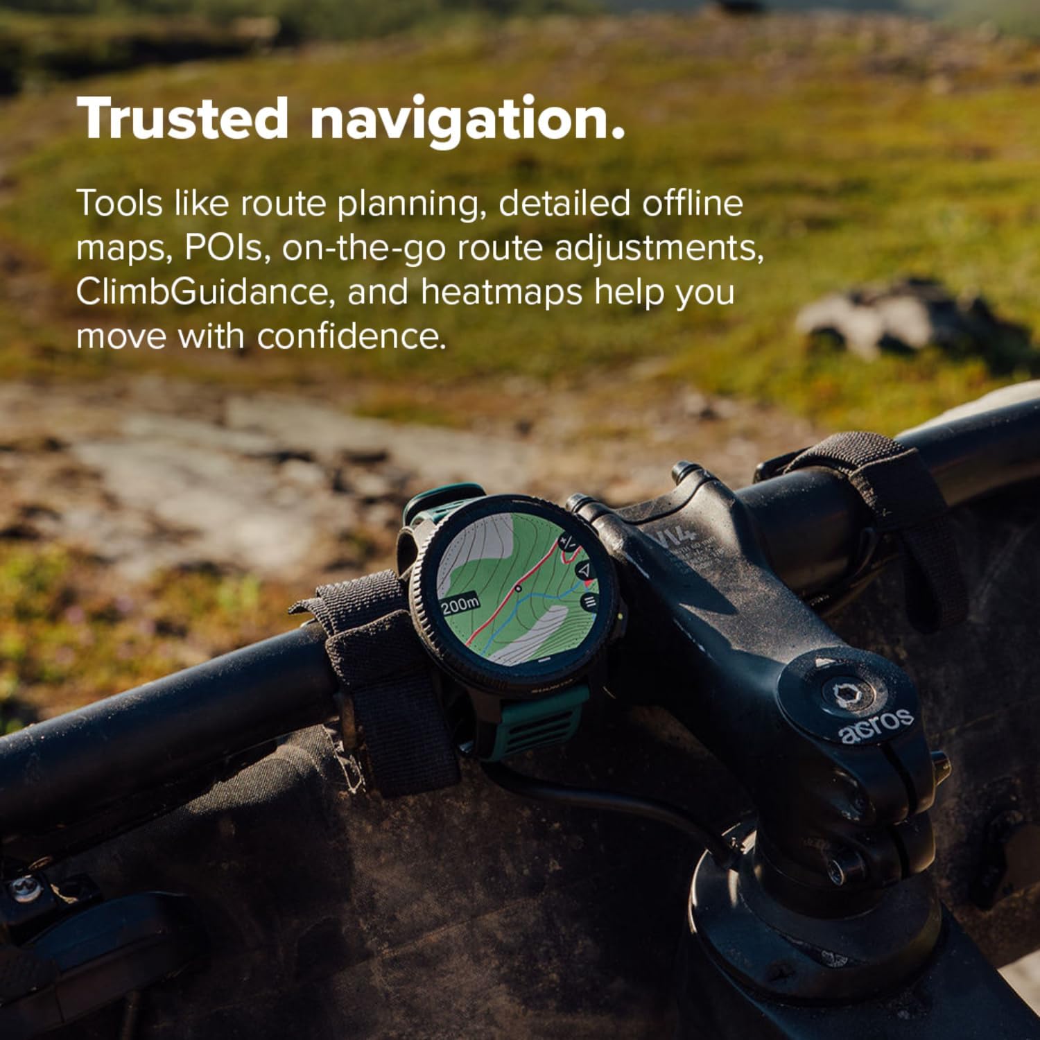 SUUNTO Vertical 2 GPS Sport Watch, Bright 1.5” AMOLED Touchscreen, LED Flashlight, 20-Day Battery Life, Offline Maps, Training Metrics & Recovery Insights, Dual-GNSS, 115+ Sport Modes, Pine Green