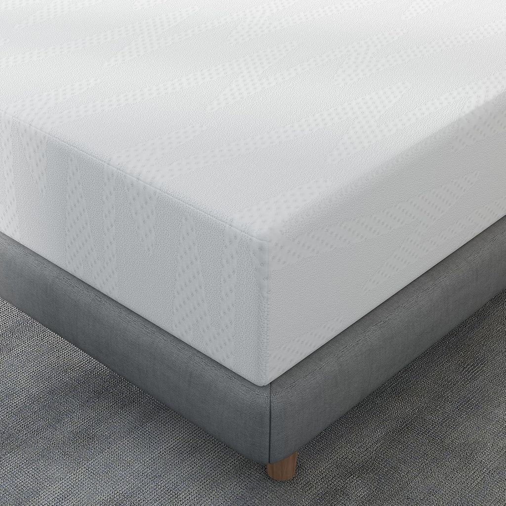 Avenco Queen Mattresses, 10 Inch Queen Size Mattress with Gel Memory Foam for Cool Night & Pressure Relief, Bed Mattress in a Box Medium Soft Plush Feel Colchones with Motion Isolating