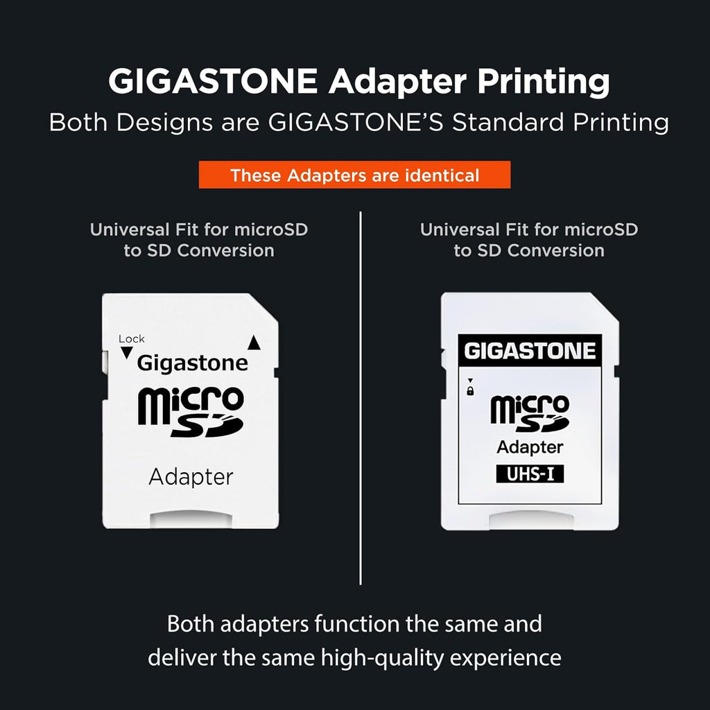 【5-Years Data Recovery】 GIGASTONE 1TB Micro SD Card, 4K Camera Pro, R/W up to 150/130 MB/s, 4K Video Recording for GoPro, DJI, Drone, MicroSDXC Memory Card UHS-I U3 A2 V30, with Adapter