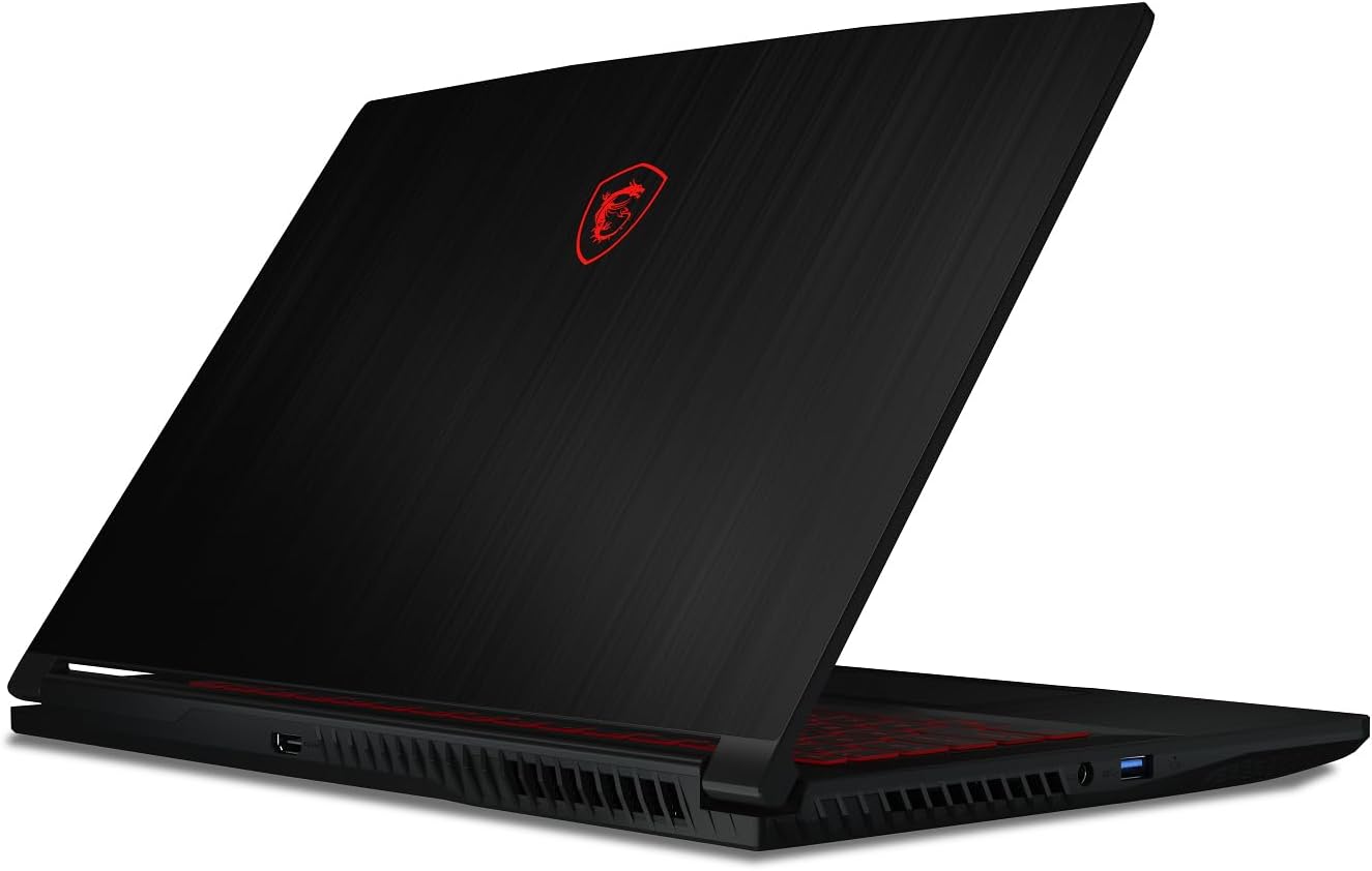 MSI GF63 Thin 15.6" 144Hz FHD Gaming Laptop Computer, Intel Hexa-Core i5-11400H (Beat i7-10875H), 16GB DDR4 RAM, 512GB PCIe SSD, GeForce RTX 3050 4G, WiFi6, BT5.1, Backlit Keyboard, Windows 11, Zivcul