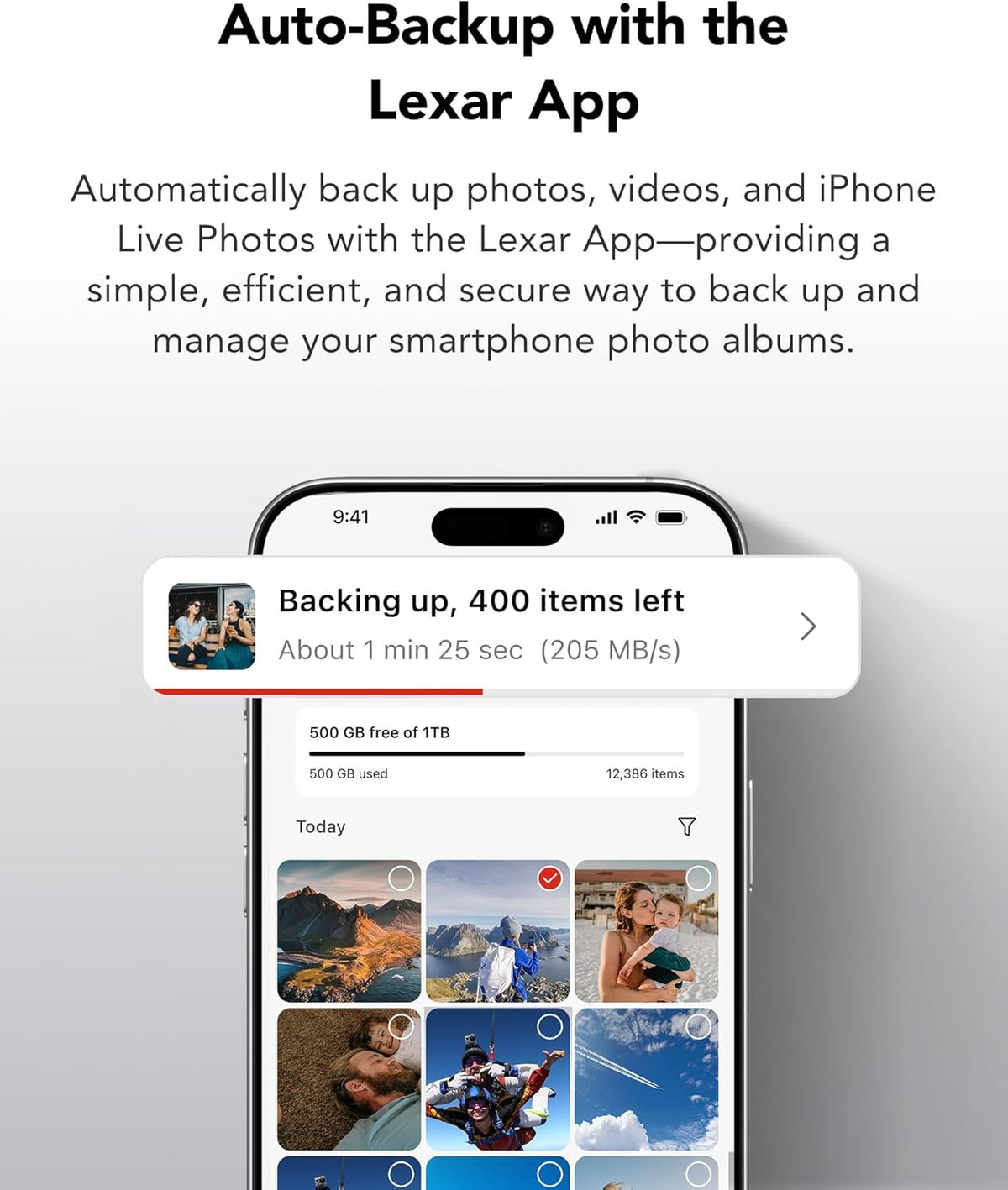 Lexar D70E 1TB Dual Drive External SSD, Up to 2000MB/s Read and 1800MB/s Write, Durable Metal Housing Design, Cable-Free Portable SSD for USB Type-C/Type-A Devices, Compatible with iPhone 17