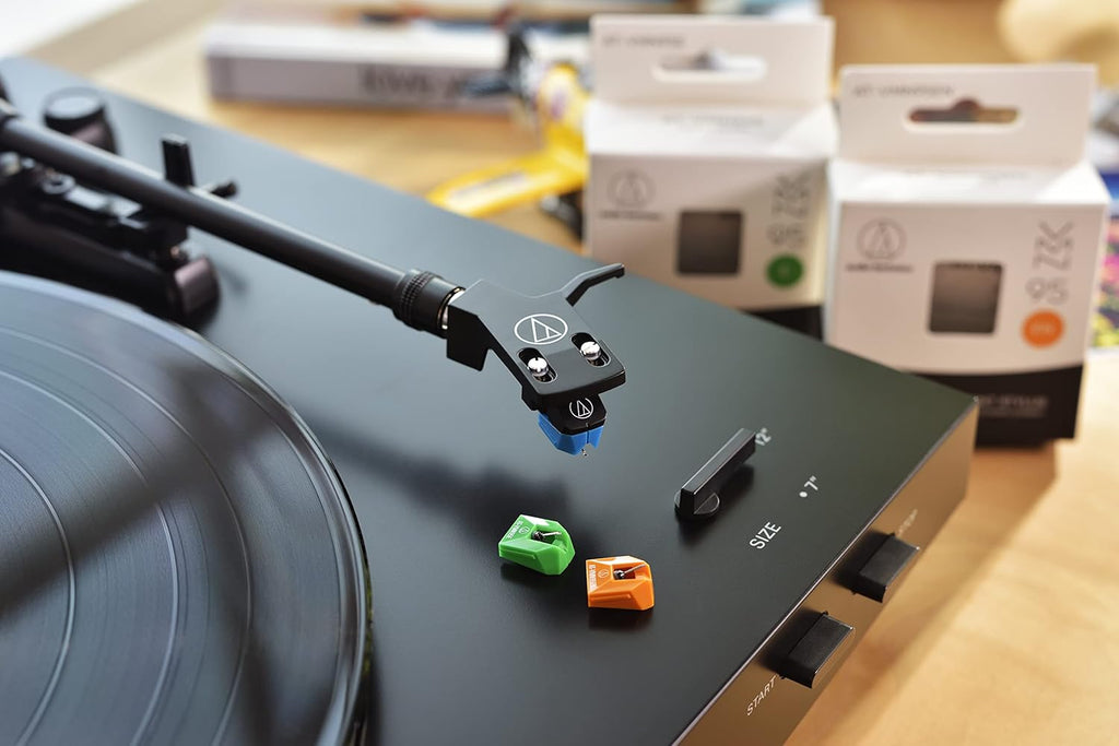 Audio-Technica AT-LP3XBT-BK Bluetooth Turntable Belt Drive Fully Automatic 33/45 (Black)