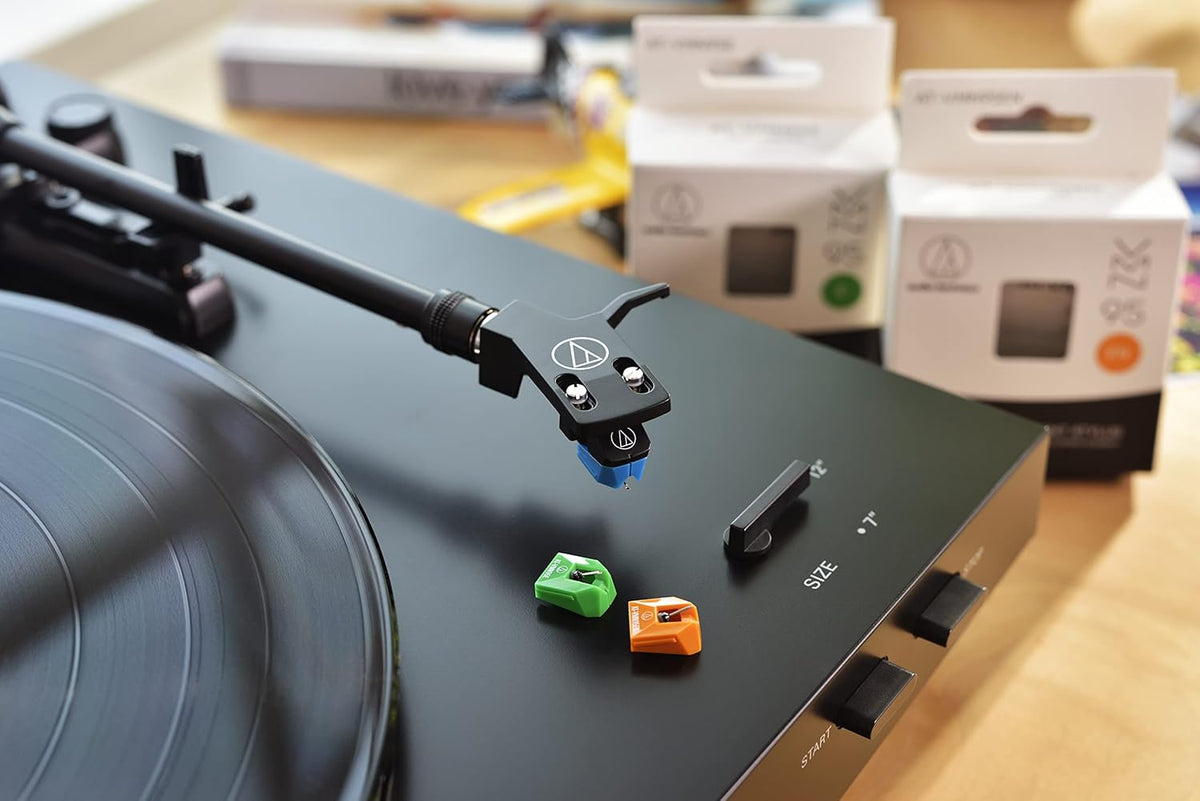 Audio-Technica AT-LP3XBT-BK Bluetooth Turntable Belt Drive Fully Automatic 33/45 (Black)