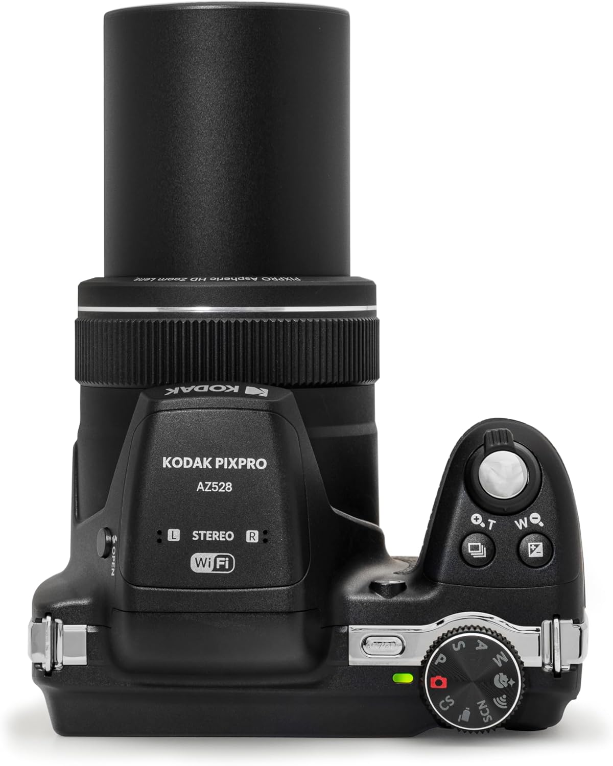 Kodak PIXPRO Astro Zoom AZ528-BK 16 MP Digital Camera with 52x Optical Zoom 24mm Wide Angle Lens 6 fps Burst Shooting 1080P Full HD Video Wi-Fi Connectivity and a 3" LCD Screen (Black)