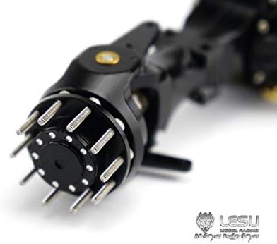 Lesu Metal Front Axle B Differential Lock Rc 1/14 Truck Tractor Tmy Model
