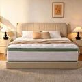Full Size Mattress,12 Inch Hybrid Full Mattress in a Box with Memory Foam and Pocket Spring for Pressure Relief & Comfort Sleep & Zoned Support, Medium Firm,CertiPUR-US CertiPUR-US Certified