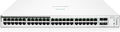 HPE Networking Instant On Switch Series 1830 48-Port Gb Smart-Managed Layer 2 Ethernet Switch with PoE | 48x 1G | 4X SFP | 24x CL4 PoE (370W) | Fan-Less | US Cord (JL815A#ABA)