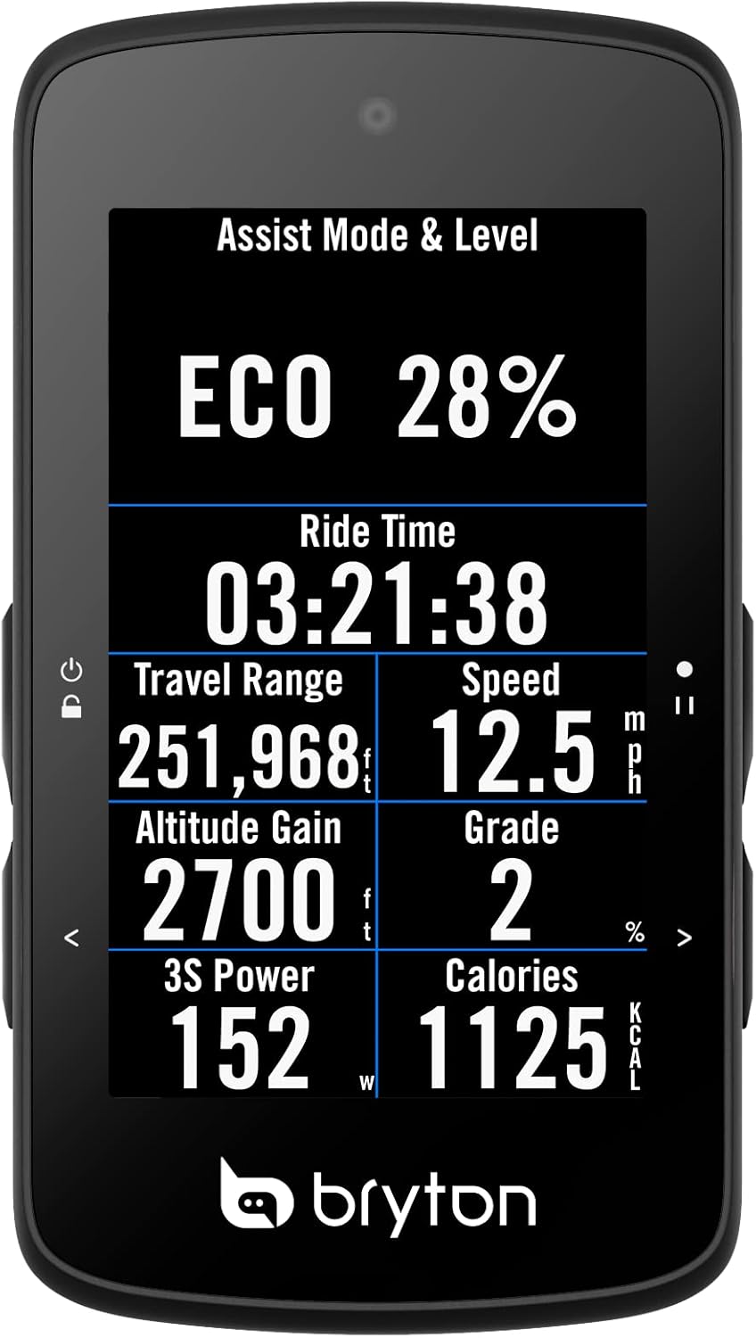 Bryton Rider 750SE GPS Bike/Cycling Computer. USA Version. Color Touchscreen, Pre-Loaded Maps, Online/Offline Navigation, Smart Trainer, Radar Support, 40hr Battery.