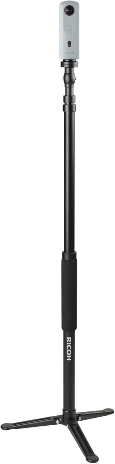 Ricoh Theta Stand TD-1 : Compact Stable and Versatile monopod Stand that is Compatible with All Theta Models. (910821)
