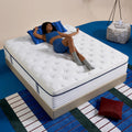 12 Inch Queen Size Mattress in a Box, Hybrid Mattress Queen Size Medium Firm of Cooling Gel Memory Foam & Individually Pocket Coils for Motion Isolation & Pressure Relief, CertiPUR‑US Certified