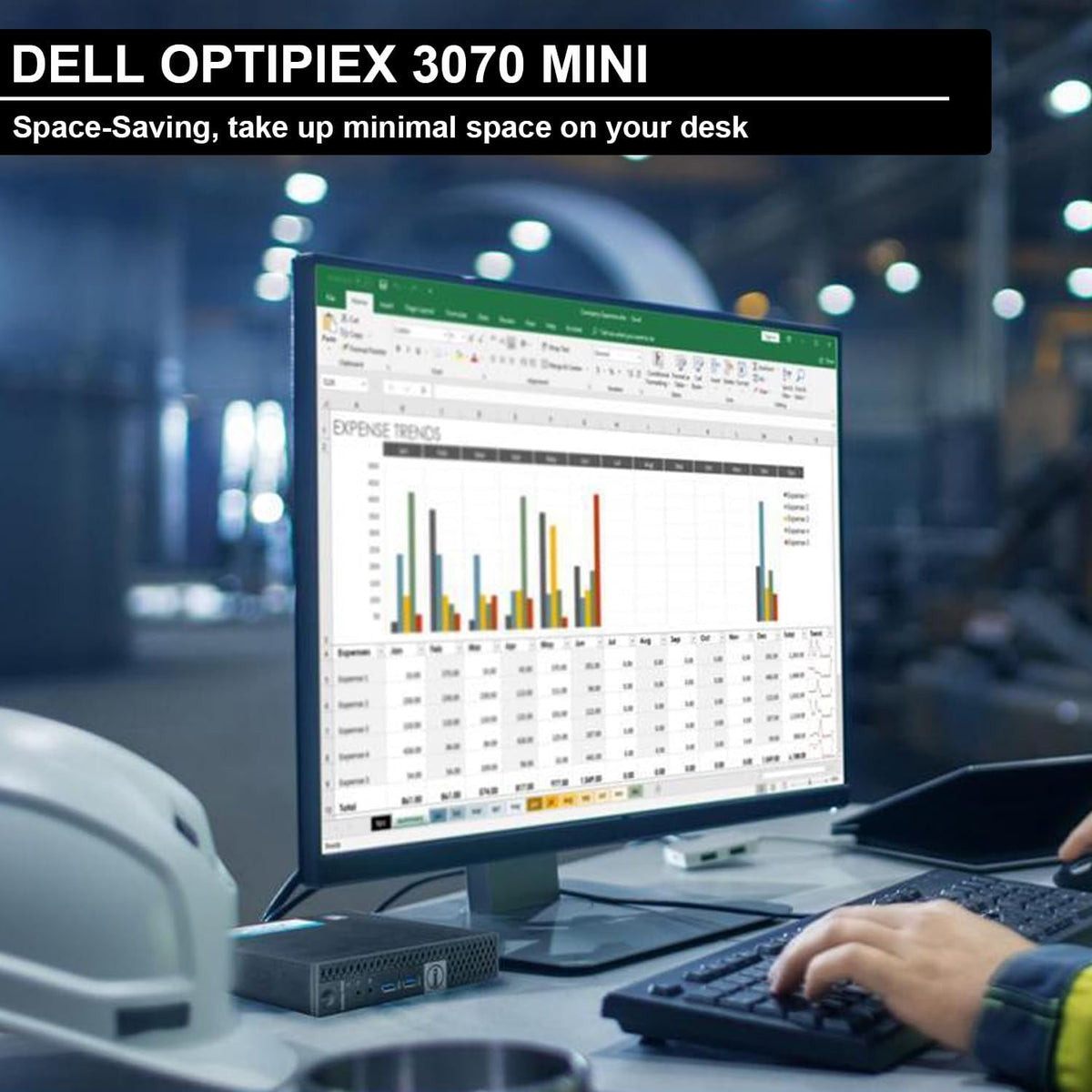 Dell OptiPlex 3070 Micro Form Factor Desktop Computer, 9th Gen Intel Core i7-9700T, 8GB RAM 256GB SSD, WiFi, Bluetooth, Keyboard&Mouse, Windows 11 Pro(Renewed)