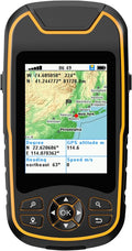 Handheld GPS for Hiking, Rugged and Waterproof Handheld GPS Navigator, 3.2" Sunlight Readable Screen, Compact Satellite Handheld GPS with USA Topo Map, Multi-GNSS Support, Extra Battery Life