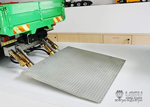 Lesu Metal Hydraulic Tail Plate Lifting Board Wagon Rc Truck 1/14 Tmy