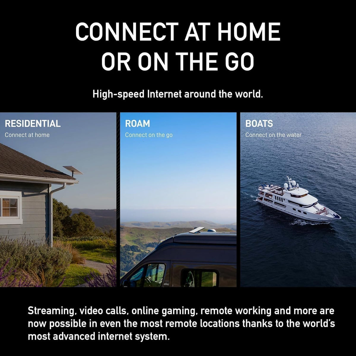 SpaceX Starlink Mini Satellite Dish – 4th Gen Portable Antenna with Advanced Phase Array Technology – High-Speed Internet Kit for RV, Camping, Remote Work, and Off-Grid Living