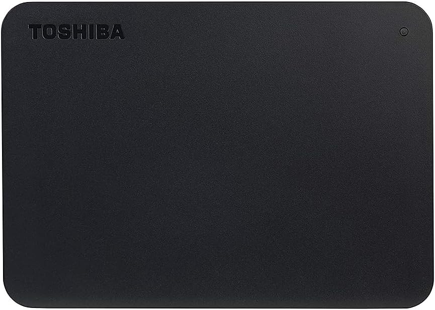 Toshiba Canvio Basics 1TB Portable External Hard Drive USB 3.0, Black - HDTB410XK3AA