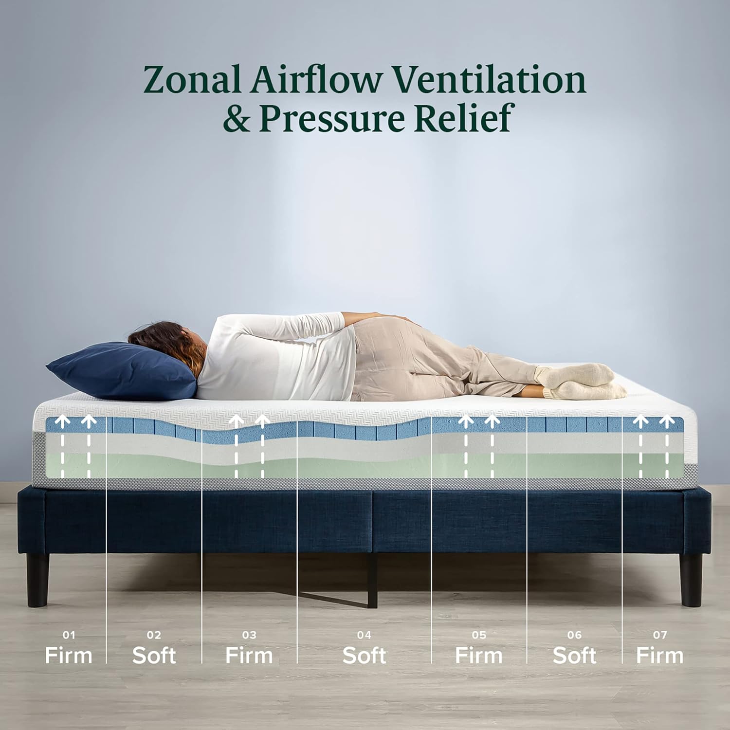 Zinus 14 Inch Ultra Cooling Gel Memory Foam Mattress, King, Cool-to-Touch Soft Knit Cover, Pressure Relieving, CertiPUR-US Certified, Mattress in A Box, All-New, Made in USA