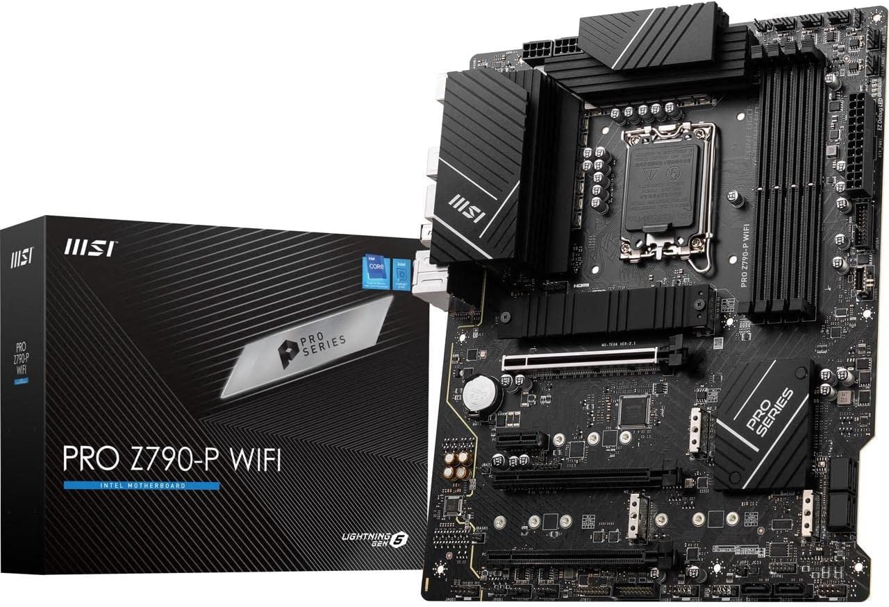 MICRO CENTER CPU Motherbard Combo - Intel core i7-14700KF 20 cores Gaming Desktop Processor with msi PRO Z790-P WiFi Motherboard