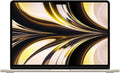 2022 Apple MacBook Air with Apple M2 Chip (13-inch, 16GB RAM, 512GB SSD Storage) (QWERTY English) Starlight (Renewed)