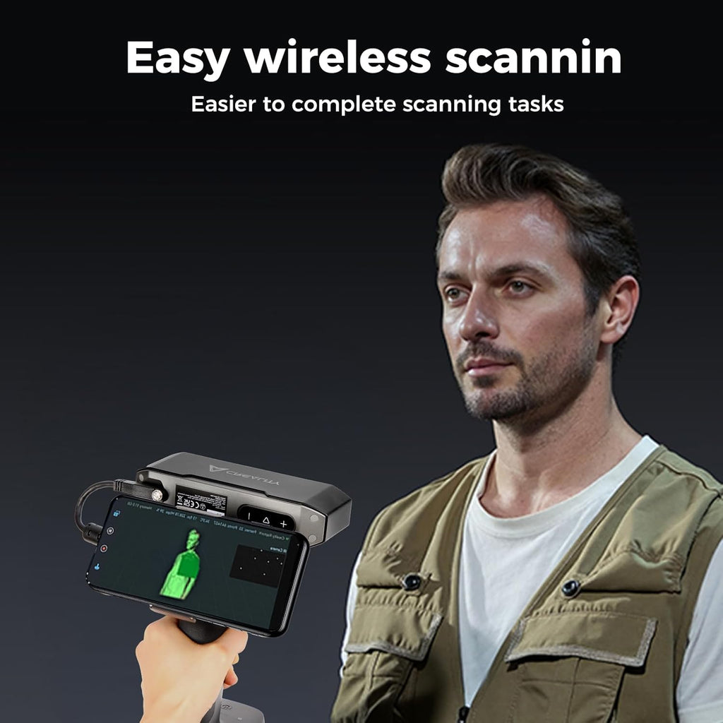 Creality Scan Bridge for 3D Scanner Otter Series, Supports WiFi 6 Wireless Screen Mirroring, Smart Phone Application, Large Capacity and Fast Charging, Lightweight and Compact for use