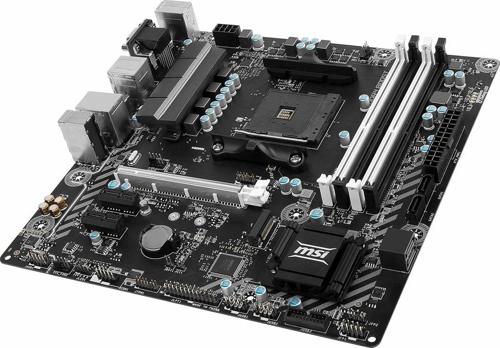 MSI Gaming AMD Ryzen B350 DDR4 VR Ready HDMI USB 3 CFX Micro-ATX Motherboard