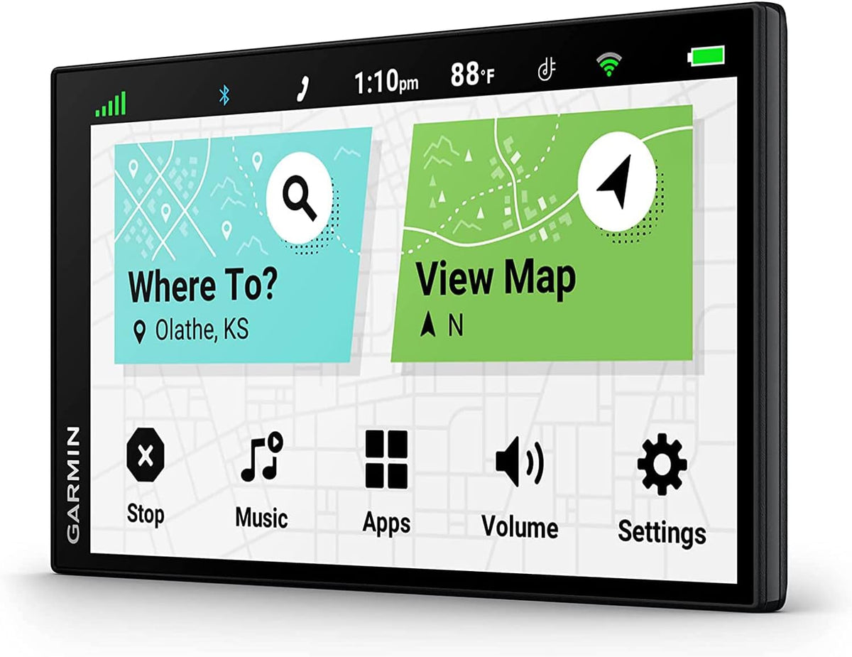 Garmin DriveSmart 66 6" Car GPS Navigator (010-02469-00) | Official USA Partner Model | Bundle with 7" Hard EVA Case