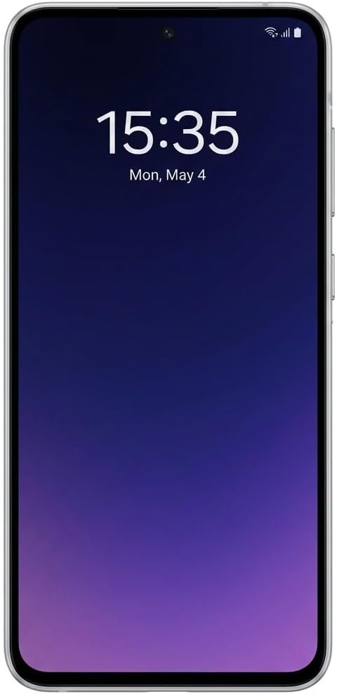 Samsung Galaxy A56 5G 2025 | 256GB, 12GB, Dual SIM | 6.7" 120Hz AMOLED, IP67 Water Resistant, Android 15 | International Model Factory Unlocked for T-Mobile & Global | 25W Charger Bundle (Light Gray)