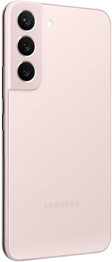 Samsung Galaxy S22 5G, US Version, 128GB, Pink Gold - Unlocked (Renewed)