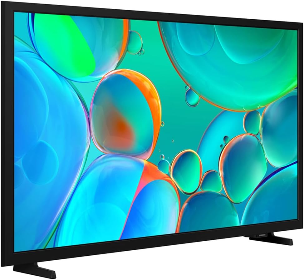Samsung 32 inch HD H5000F 720P Smart TV (2025) Bundle with Premiere Movies Streaming + 19-45 Inch TV Wall Mount + 6-Outlet Surge Adapter + 2X HDMI Cable & Complete Home Theater Beginner's Guidebook