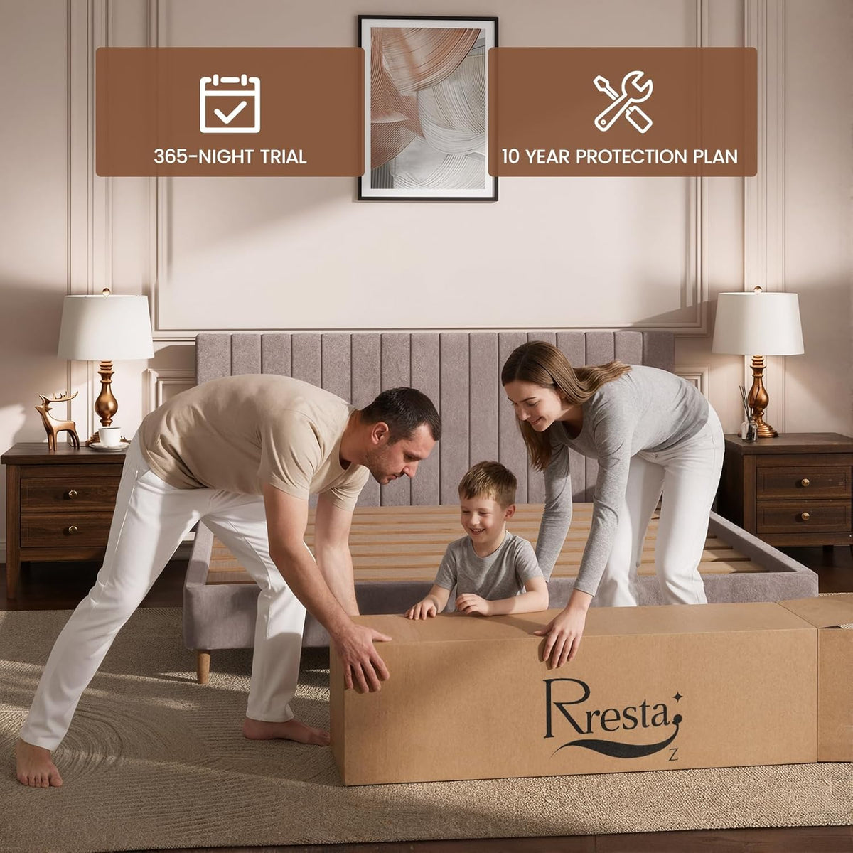 Queen Mattress 14 Inch, Firm Hybrid Mattresses in a Box for Spinal Alignment and Back Pain Relief, Motion Isolation, CertiPUR-US & Fiberglass-Free,