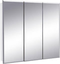 Design House 30 Inch Cyprus Bathroom Medicine Cabinet, Durable Pre-Assembled Wall Mounted or Recessed with Frameless Mirrored Doors, Reinforced Packaging, White Cabinet, 590349