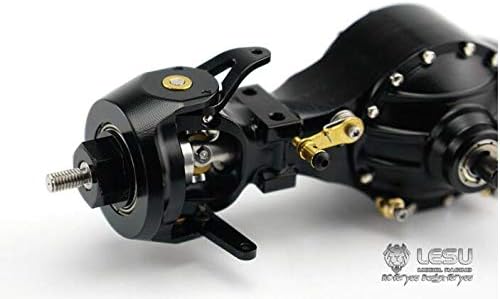LESU Metal Front Axle Differential Lock RC 1/14 Tractor Truck Q9006 TMY Model
