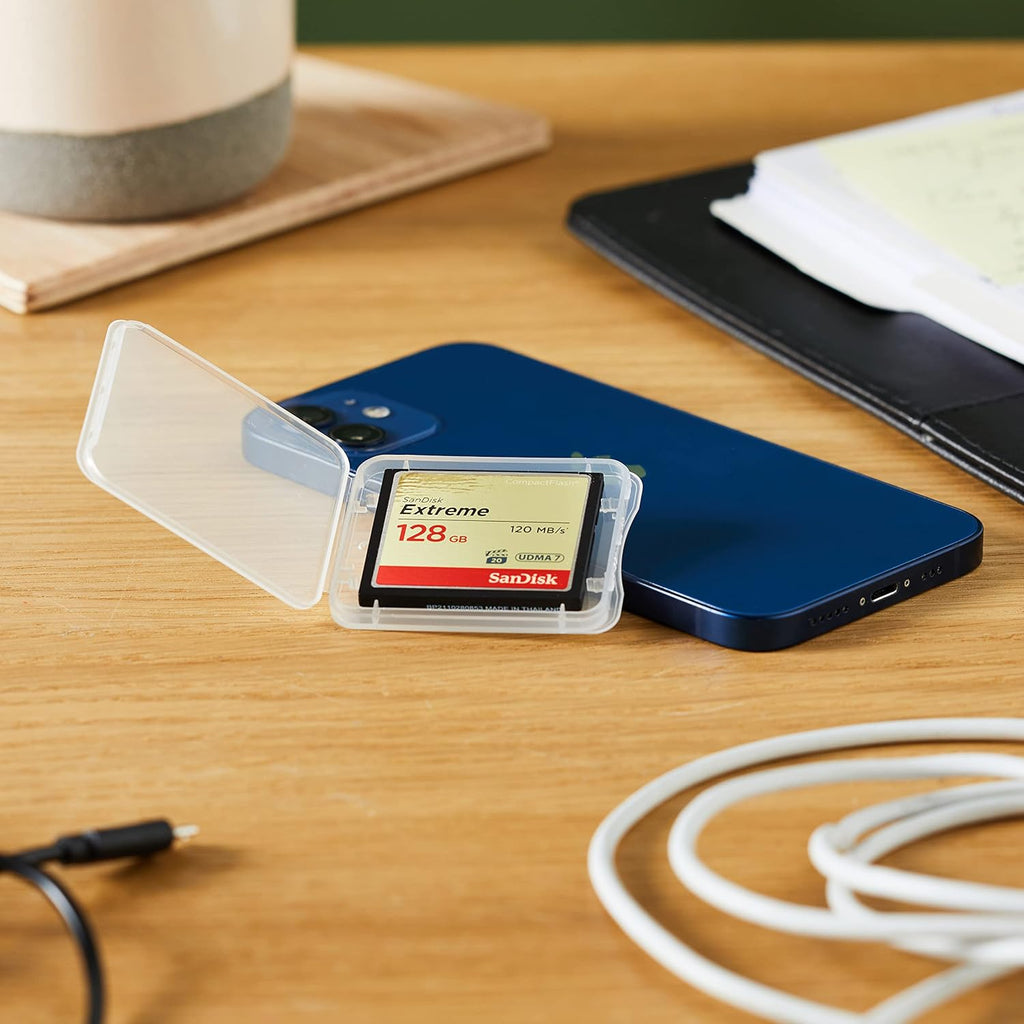 SANDISK 128GB Extreme CompactFlash Memory Card UDMA 7 Speed Up To 120MB/s - SDCFXSB-128G-G46