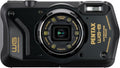 PENTAX WG-8 Black All-Weather Adventure Camera, Featuring Outstanding Waterproof, dustproof, Shock-Resistant Performance, Multi-Application Ring Light for Macro Photography and Webcam Function