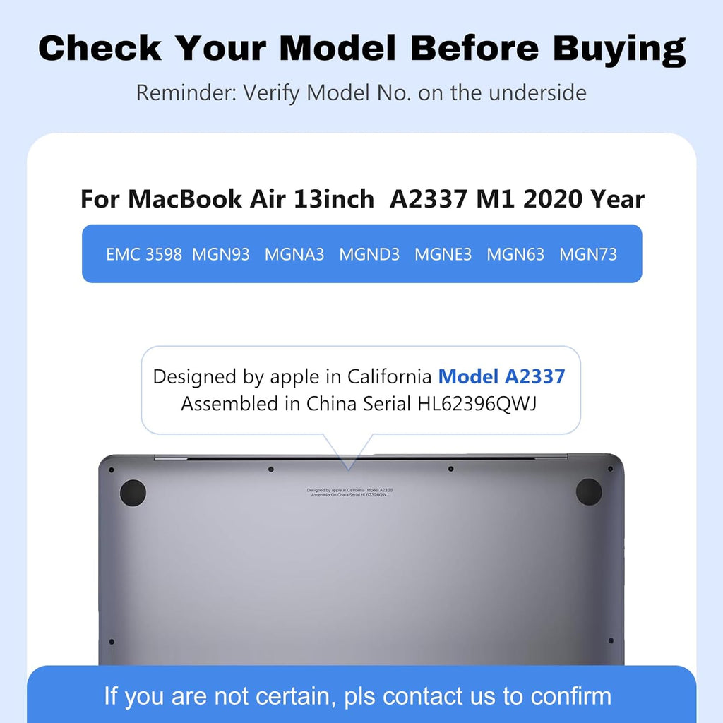 A2337 Screen Replacement A2337 LCD for 13 inches MacBook M1 air 2020 Year 2560x1600 Replacement LCD Full Assembly for EMC 3598 MGN63 Space Gray
