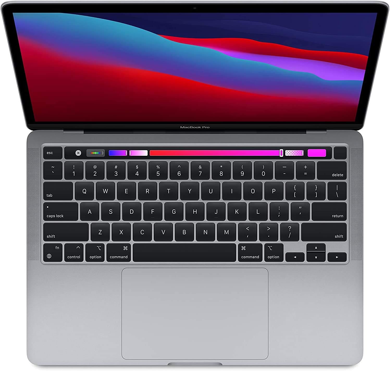 Apple Mid 2020 MacBook Pro Touch Bar with 2.0 GHz Quad Core i5 (13-inch, 16GB RAM, 512GB SSD) Space Gray (Renewed)