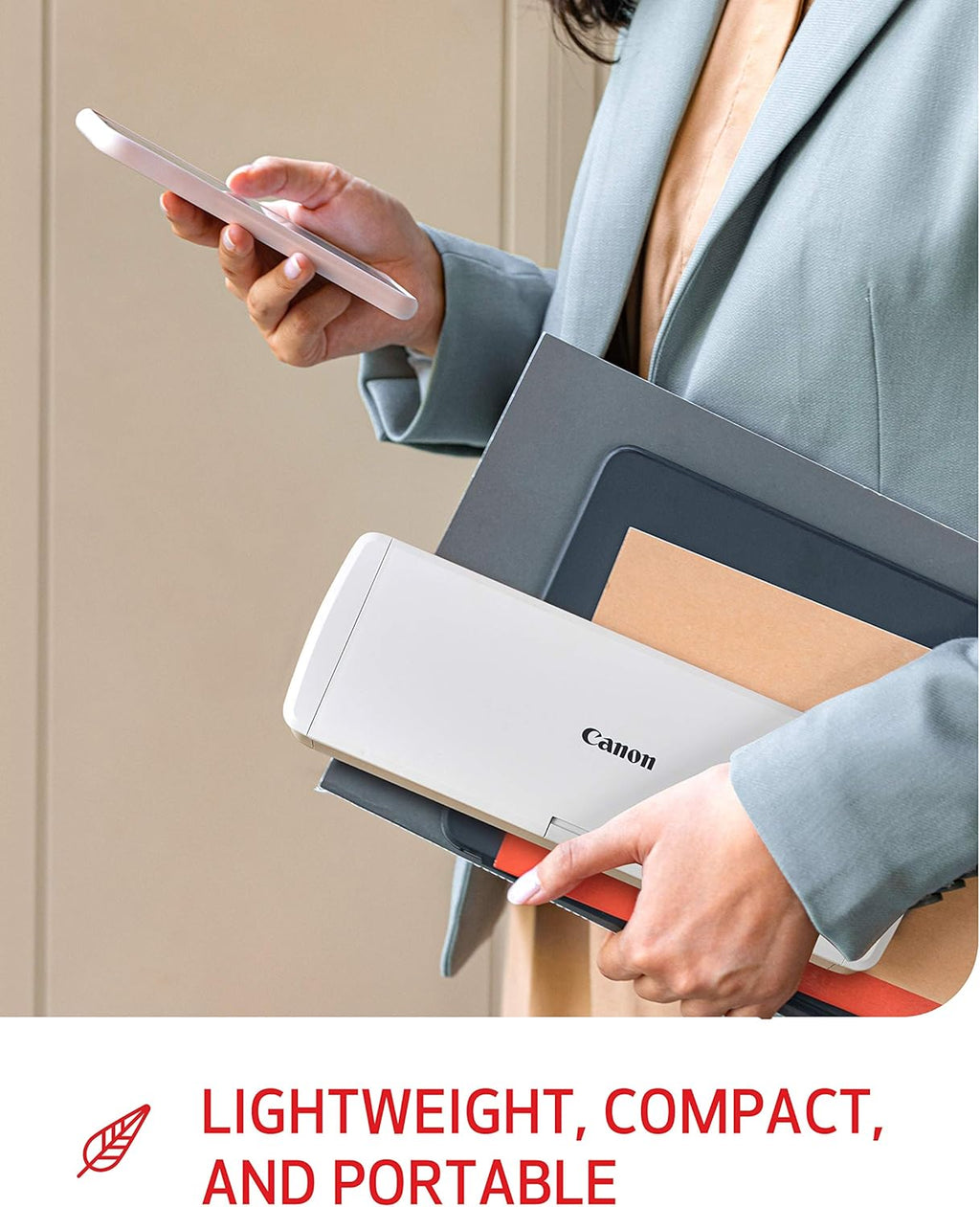 Canon imageFORMULA R10 - Portable Document Scanner, USB Powered, Duplex Scanning, Document Feeder, Easy Setup, Convenient, Perfect for Mobile Users, White