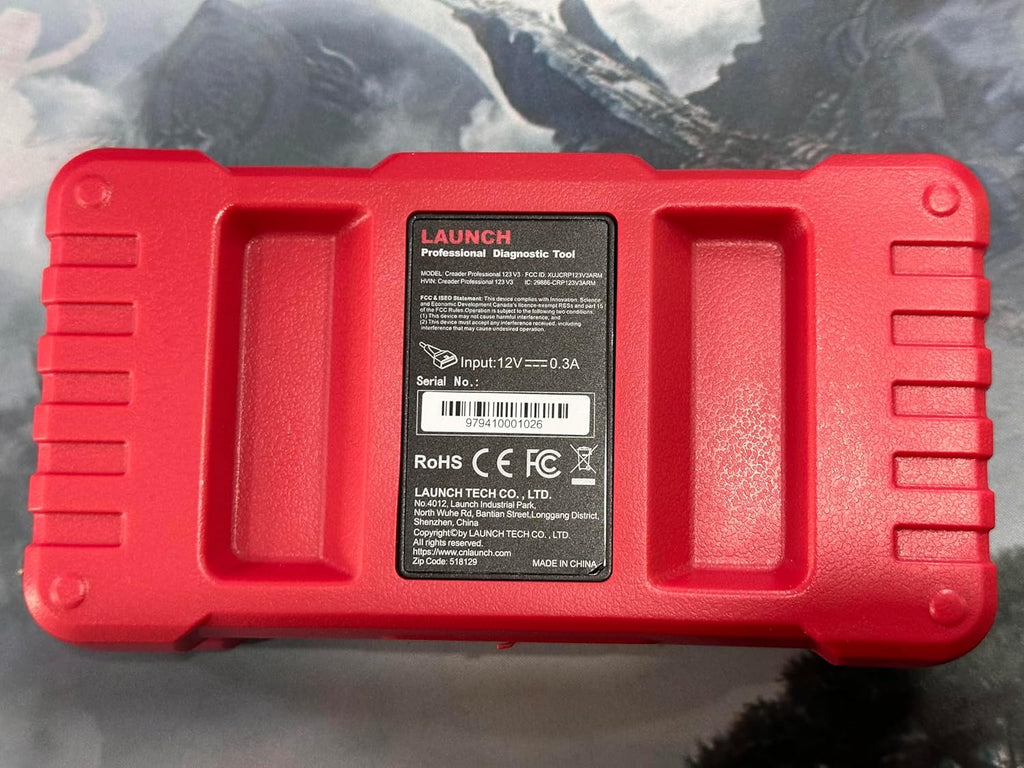 LAUNCH CRP123 V2.0 OBD2 Scanner-2026 New Model Engine/ABS/SRS/Transmission Diagnostic Scan Tool SRS Airbag Code Reader,3 Reset Oil Service/Throttle Relearn/SAS Reset,Lifetime Free Update