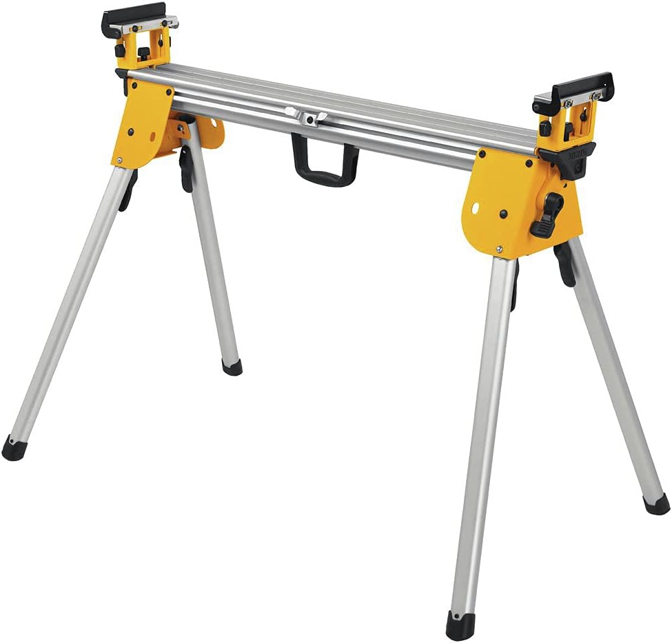 DEWALT Miter Saw Stand, Compact, 40" Beam Extends, Holds up to 500 lbs (DWX724)