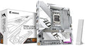 GIGABYTE B850M AORUS Elite WIFI6E ICE AMD AM5 mATX Motherboard, Support AMD Ryzen 9000/8000/7000 Series, DDR5, 12+2+2 Power Phase, 2X M.2, PCIe 5.0, USB-C, WIFI6E, 2.5GbE, EZ-Latch, 5-Year Warranty