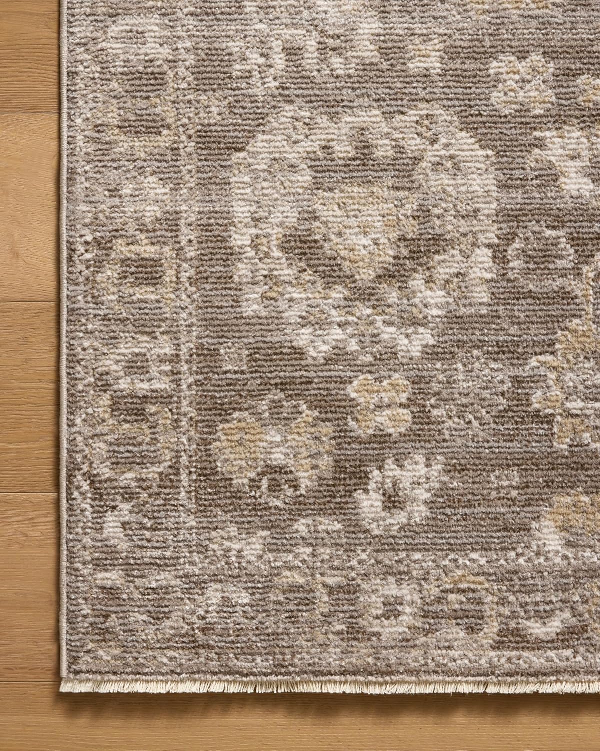 Loloi Magnolia Home by Joanna Gaines Pace Collection PAC-03 Taupe/Wheat 7'-10" x 10' Area Rug
