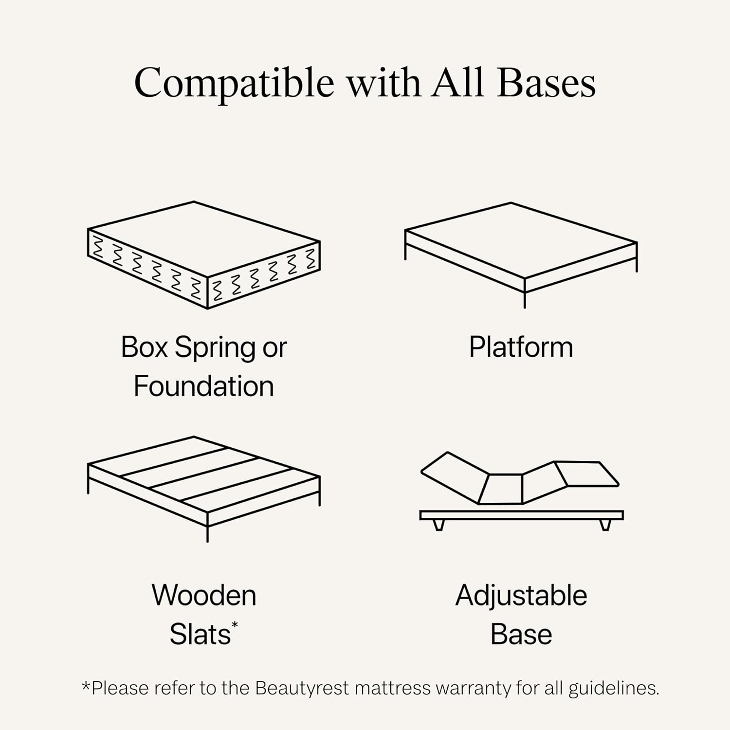 Beautyrest Silver BRS900 12.25” Plush Queen Mattress, Cooling Technology, Supportive, CertiPUR-US, 100-Night Sleep Trial, 10-Year Limited Warranty , White