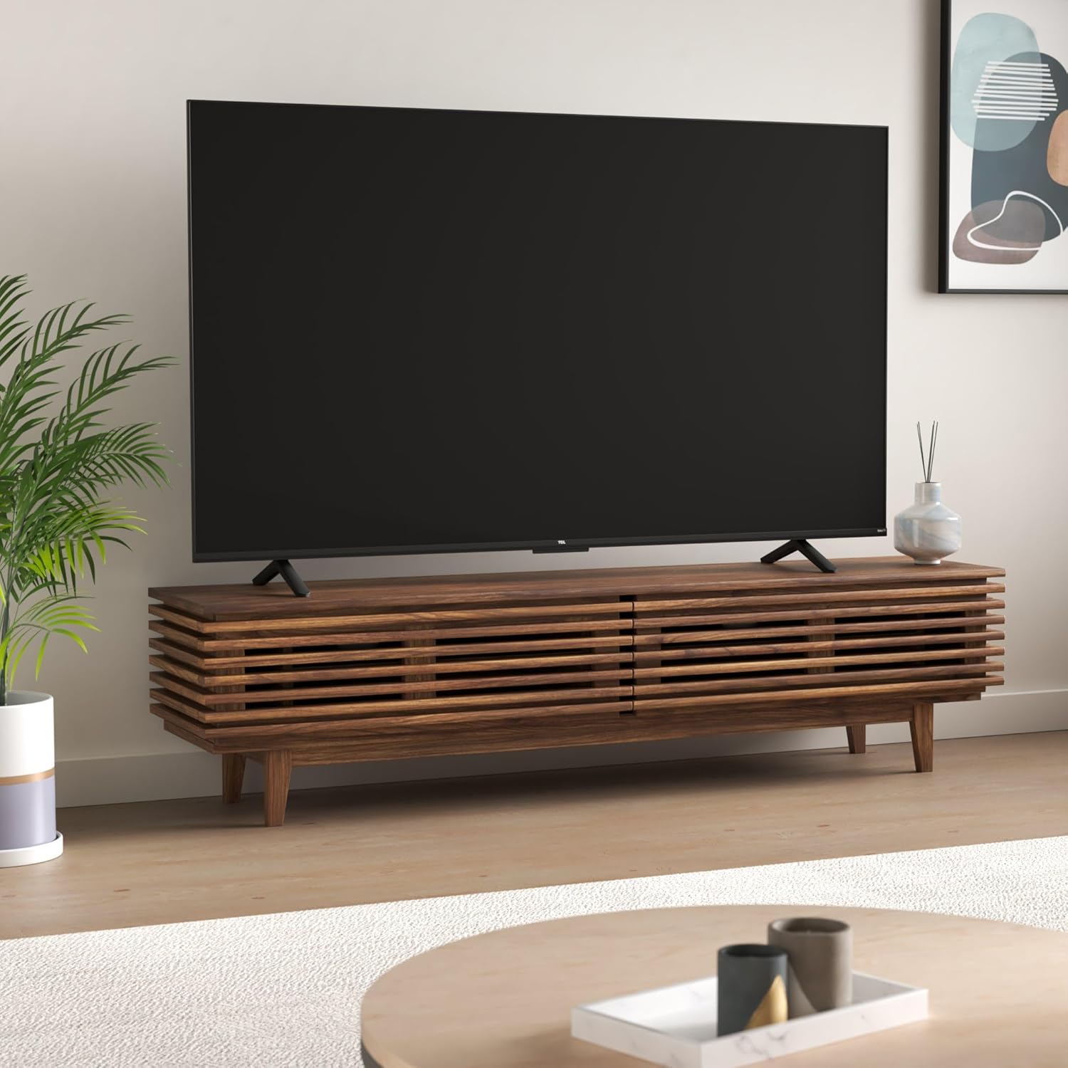 TCL 75" Class 4-Series 4K UHD HDR Smart Roku TV(Wi-Fi, RF, USB, Ethernet, HDM) I - 75S455
