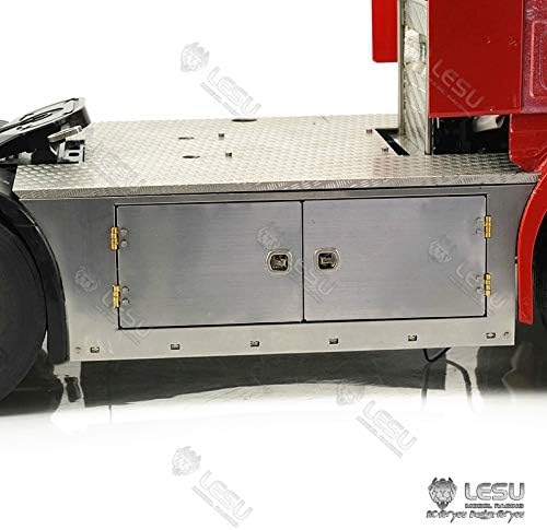 Lesu Rc Metal Side Skirt Plate 1/14 DIY Tmy SCA R470 R620 Tractor Truck