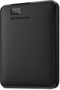 WD 2TB Elements Portable External Hard Drive HDD, USB 3.0, Compatible with PC, Mac, PS4 & Xbox - WDBU6Y0020BBK-WESN