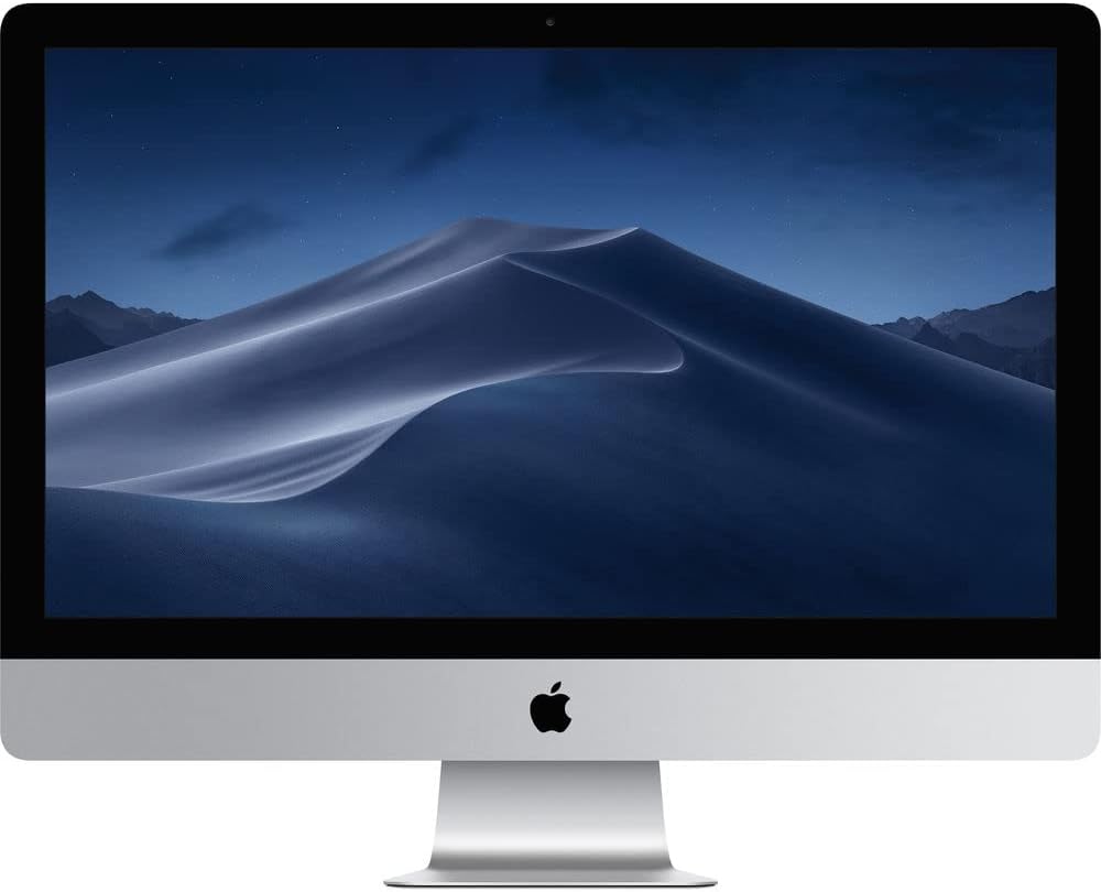 Apple 2019 iMac with 3.1GHz Intel Core i5 (27-inch, 8GB RAM, 256GB SSD) Silver (Renewed)