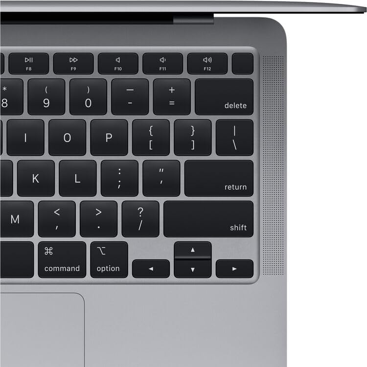 Apple MacBook Air 13-Inch Laptop Space Gray | M1 Chip 8GB Memory 256GB SSD | Retina Display, Backlit Keyboard, Touch ID, Long Battery Life Notebook Computer