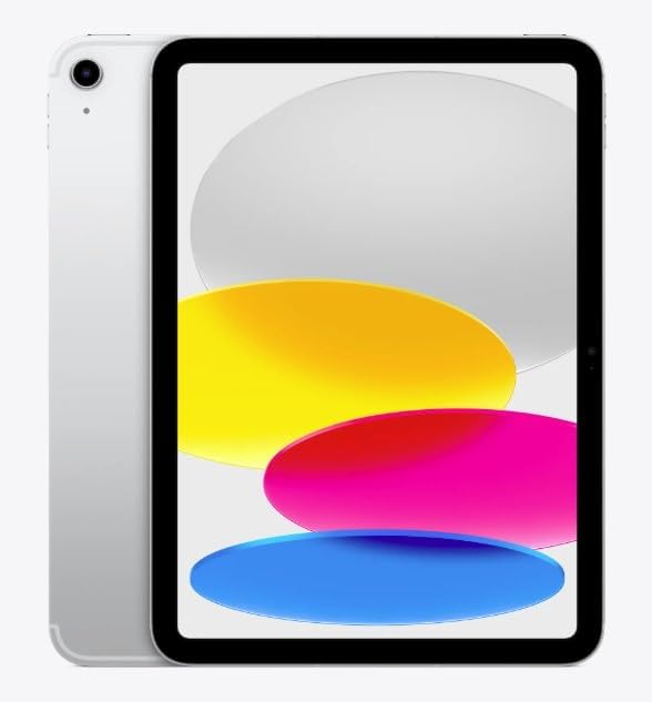2025 Apple iPad (11-inch, Wi-Fi + Cellular, 512GB) - Silver (Renewed Premium)