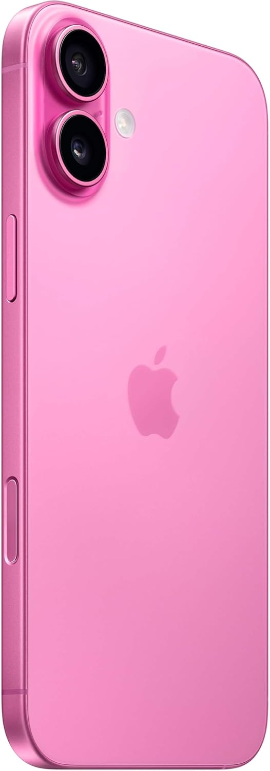 Apple iPhone 16 Plus, US Version, 128GB, Pink - Unlocked (Renewed Premium)