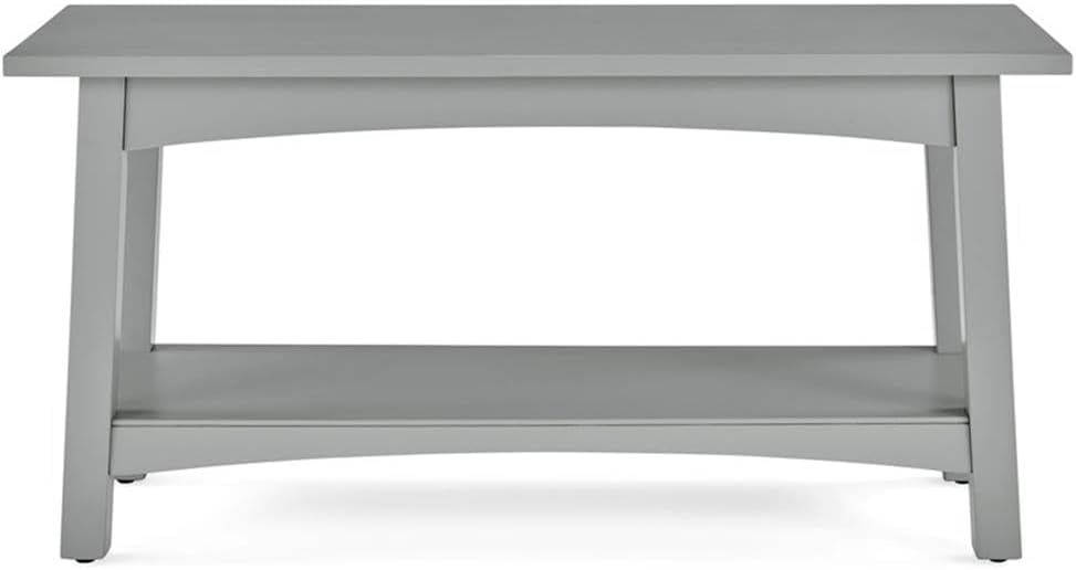 Coventry 36 in. W Open-Design Coat Hook & Bench Hall Tree Set for Entryway, Laundry Room & More, Traditional, Modern & Cottage Options, 4 Double Hooks & 36 in. W Shelf, Easy to Assemble
