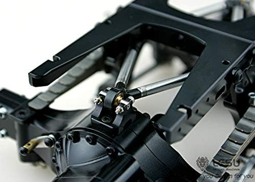 Lesu Metal Rear Suspension Set for 1/14 Tmy Rc Truck Axles Model Car